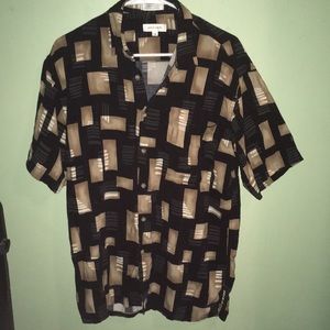 Geometric Hawaiian Shirt